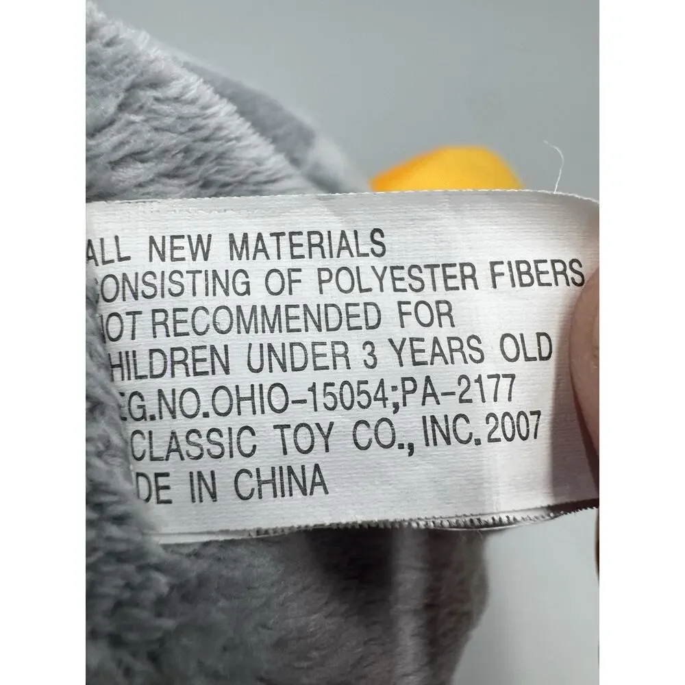 Kennywood Plush Penguin 14 Inch Stuffed Animal Classic Toy Co